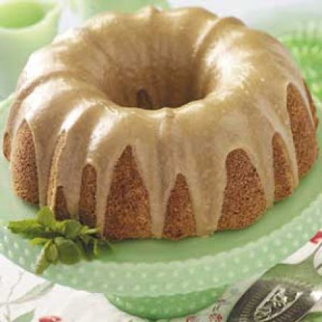 Buttermilk Cake with Caramel (10-inch fluted pan)